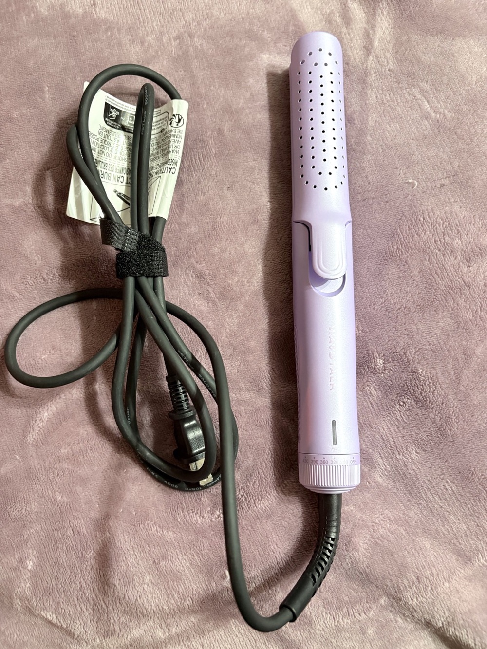 Wavytalk Lavender Hair Straightener- Corded Hair Styling Tool